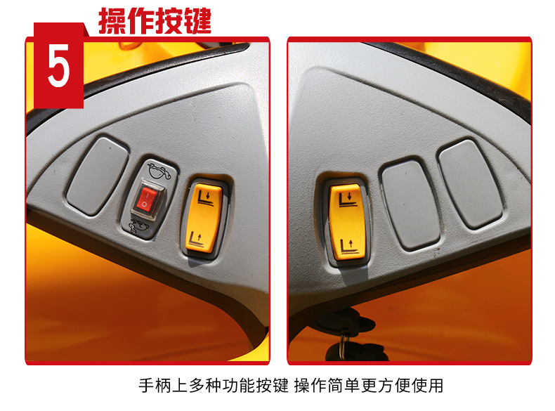 能前后翻轉電動夾抱叉車